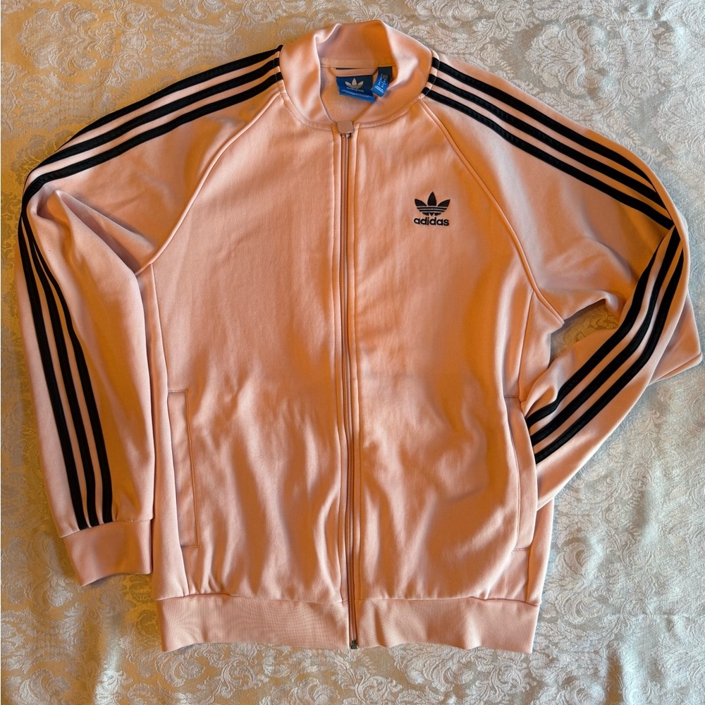 Men’s Adidas Peach/Pink Track Jacket